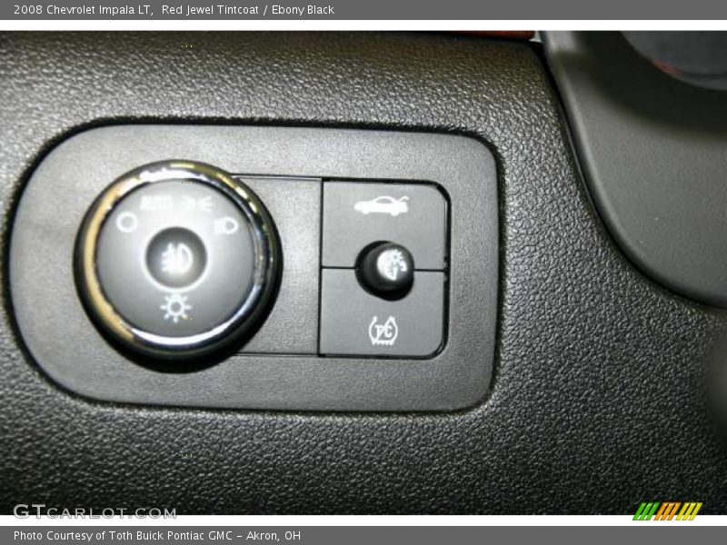 Red Jewel Tintcoat / Ebony Black 2008 Chevrolet Impala LT