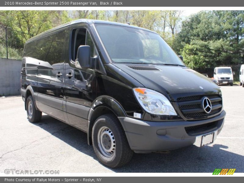 Front 3/4 View of 2010 Sprinter 2500 Passenger Van