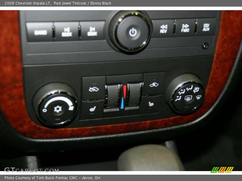 Red Jewel Tintcoat / Ebony Black 2008 Chevrolet Impala LT
