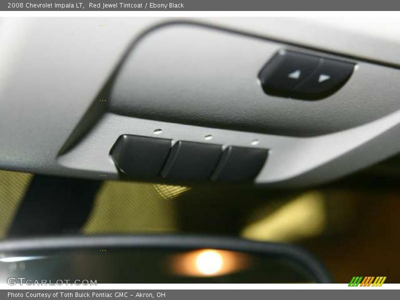 Red Jewel Tintcoat / Ebony Black 2008 Chevrolet Impala LT