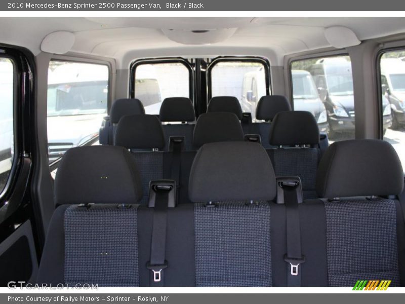  2010 Sprinter 2500 Passenger Van Black Interior