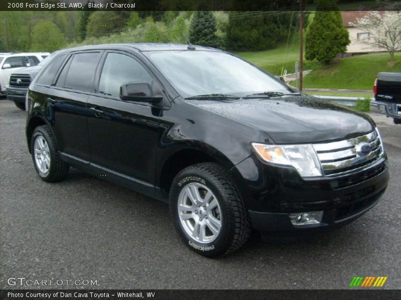 Black / Charcoal 2008 Ford Edge SEL AWD