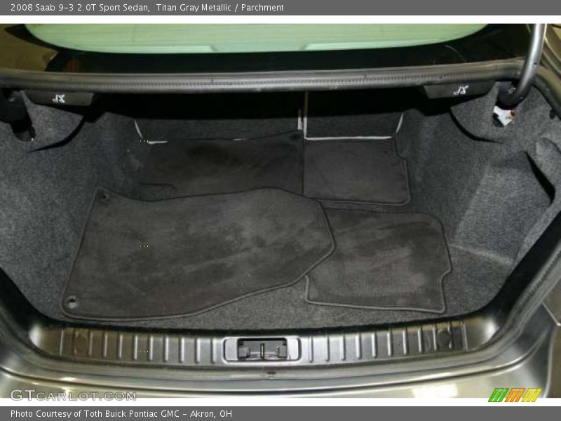 Titan Gray Metallic / Parchment 2008 Saab 9-3 2.0T Sport Sedan