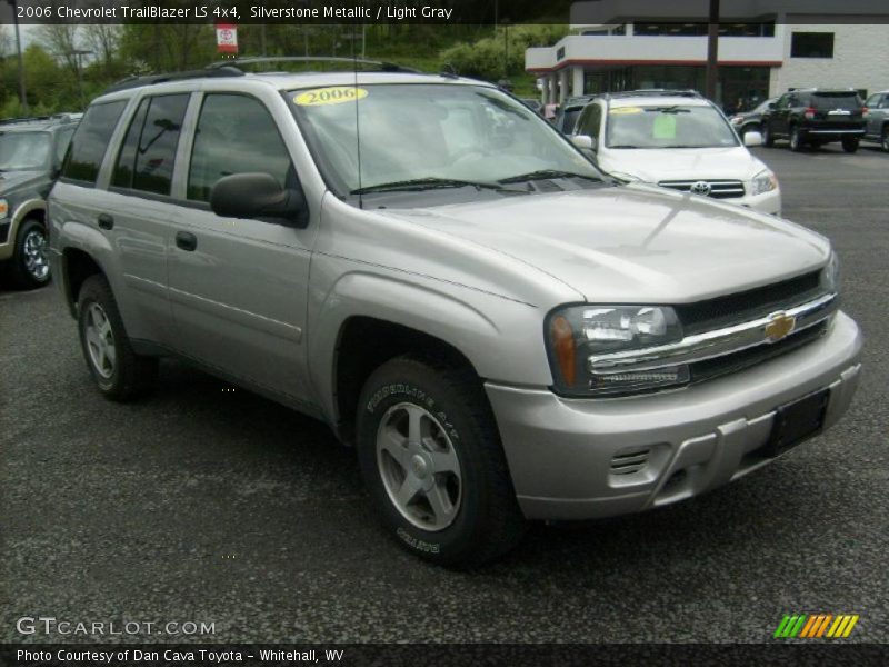 Silverstone Metallic / Light Gray 2006 Chevrolet TrailBlazer LS 4x4