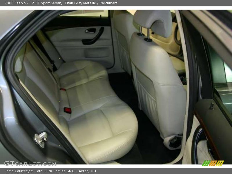 Titan Gray Metallic / Parchment 2008 Saab 9-3 2.0T Sport Sedan