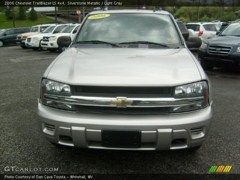 Silverstone Metallic / Light Gray 2006 Chevrolet TrailBlazer LS 4x4