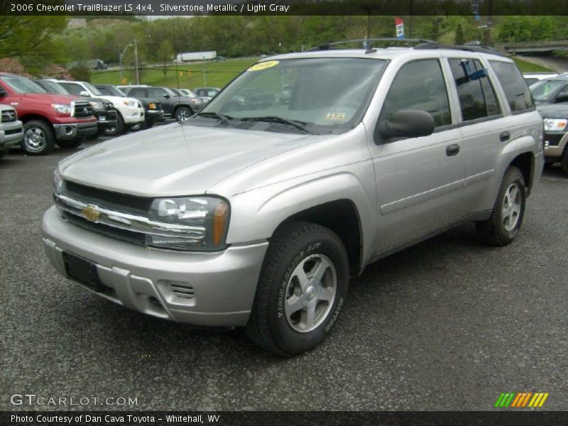 Silverstone Metallic / Light Gray 2006 Chevrolet TrailBlazer LS 4x4