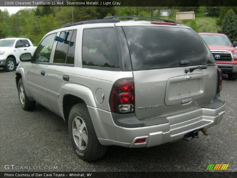 Silverstone Metallic / Light Gray 2006 Chevrolet TrailBlazer LS 4x4