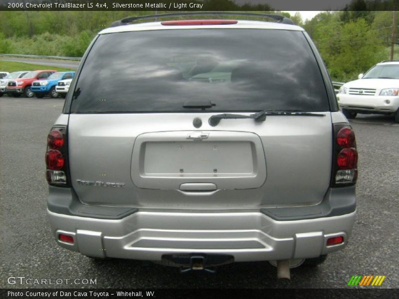 Silverstone Metallic / Light Gray 2006 Chevrolet TrailBlazer LS 4x4