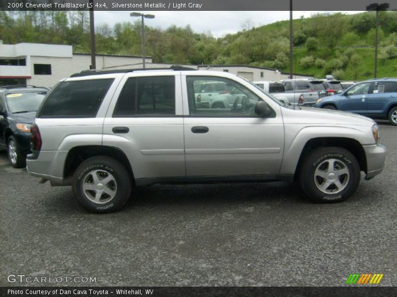 Silverstone Metallic / Light Gray 2006 Chevrolet TrailBlazer LS 4x4