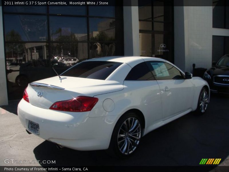  2011 G 37 S Sport Convertible Moonlight White
