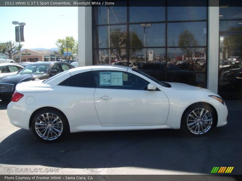  2011 G 37 S Sport Convertible Moonlight White