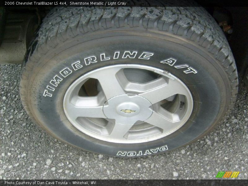 Silverstone Metallic / Light Gray 2006 Chevrolet TrailBlazer LS 4x4