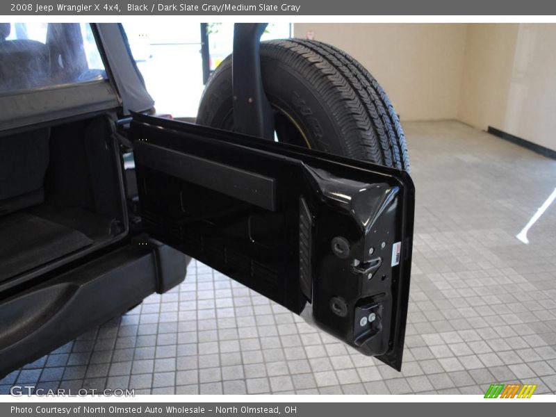 Black / Dark Slate Gray/Medium Slate Gray 2008 Jeep Wrangler X 4x4