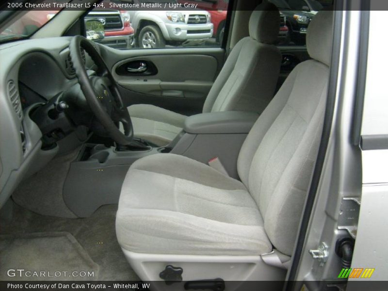 Silverstone Metallic / Light Gray 2006 Chevrolet TrailBlazer LS 4x4