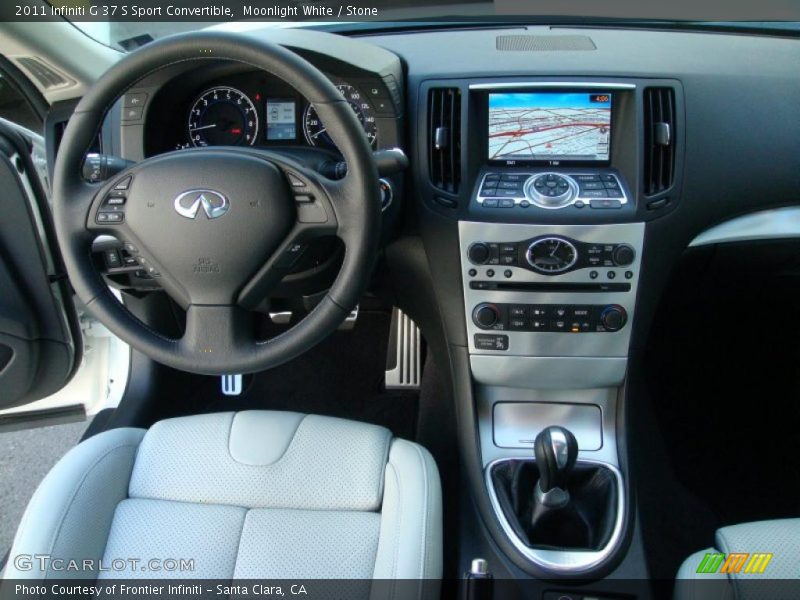 Dashboard of 2011 G 37 S Sport Convertible