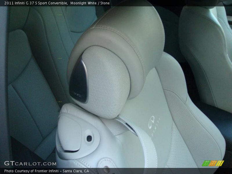  2011 G 37 S Sport Convertible Stone Interior