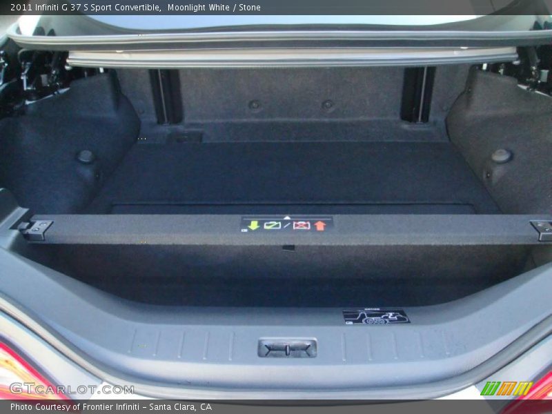  2011 G 37 S Sport Convertible Trunk