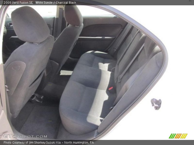 White Suede / Charcoal Black 2009 Ford Fusion SE