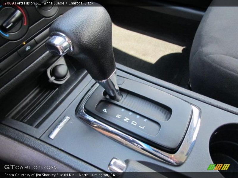 White Suede / Charcoal Black 2009 Ford Fusion SE