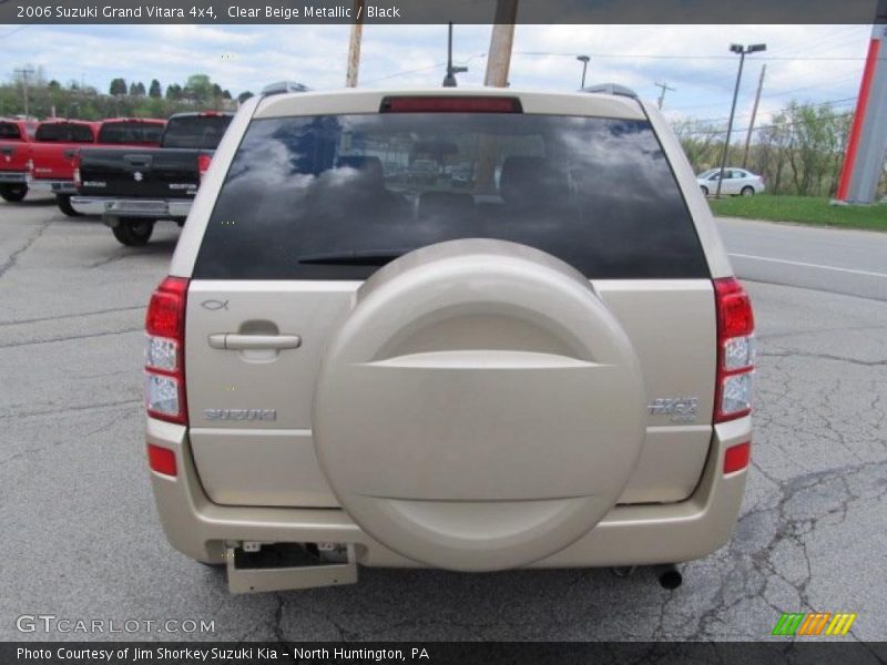 Clear Beige Metallic / Black 2006 Suzuki Grand Vitara 4x4