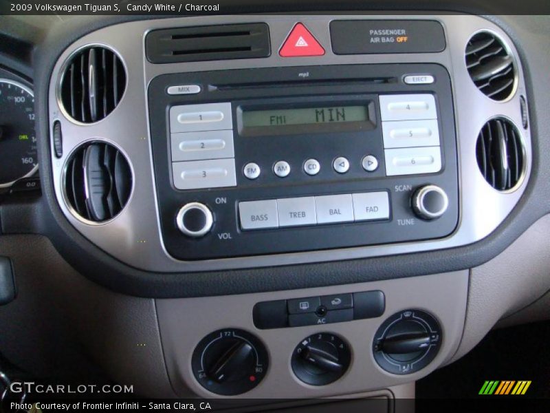 Controls of 2009 Tiguan S