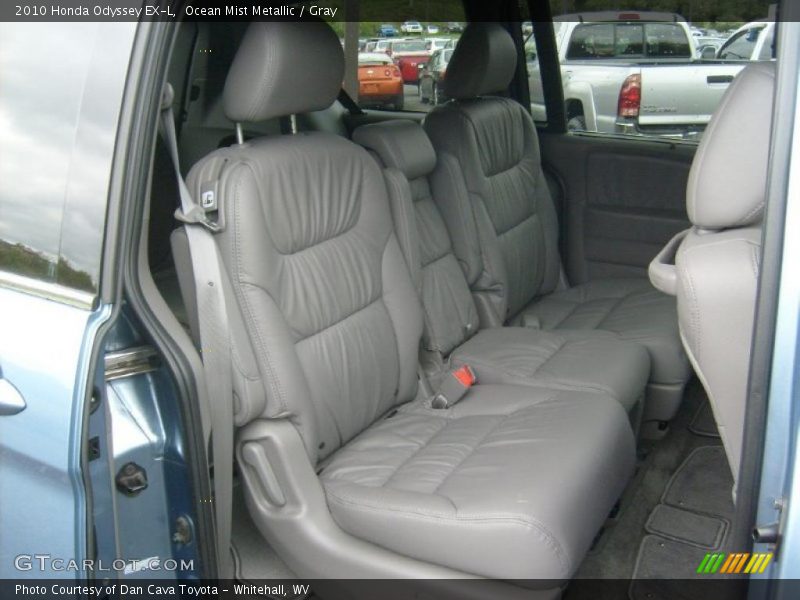 Ocean Mist Metallic / Gray 2010 Honda Odyssey EX-L