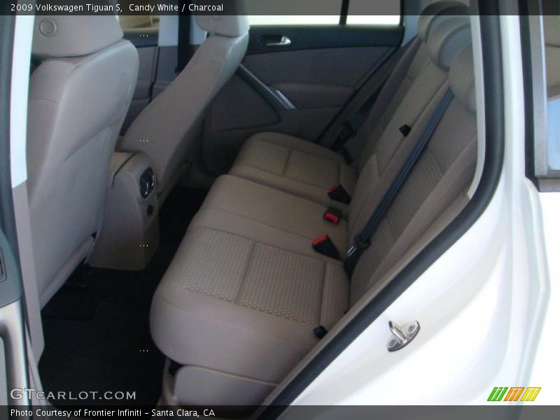 Candy White / Charcoal 2009 Volkswagen Tiguan S