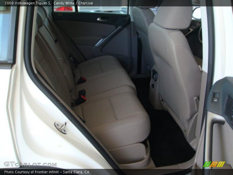 Candy White / Charcoal 2009 Volkswagen Tiguan S