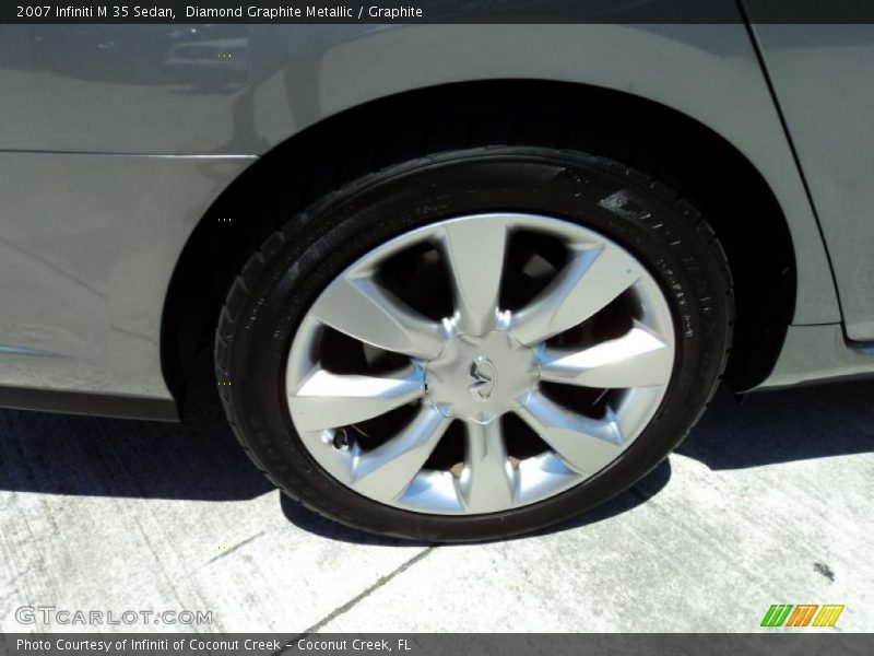 Diamond Graphite Metallic / Graphite 2007 Infiniti M 35 Sedan