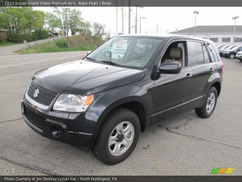 Black Pearl / Beige 2011 Suzuki Grand Vitara Premium 4x4