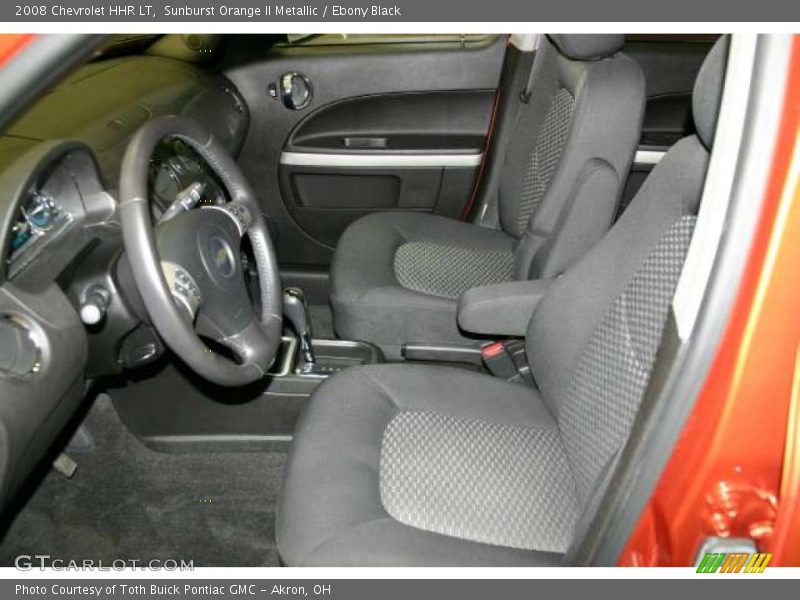  2008 HHR LT Ebony Black Interior