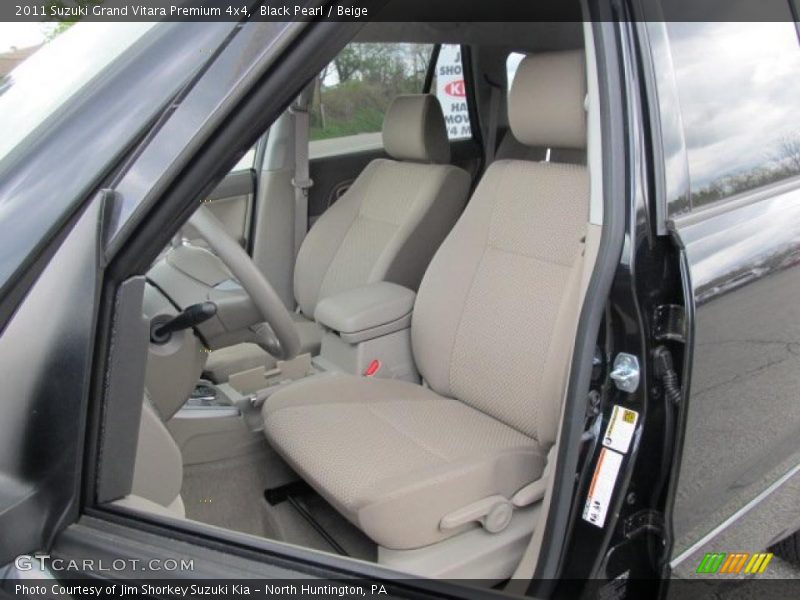 Black Pearl / Beige 2011 Suzuki Grand Vitara Premium 4x4