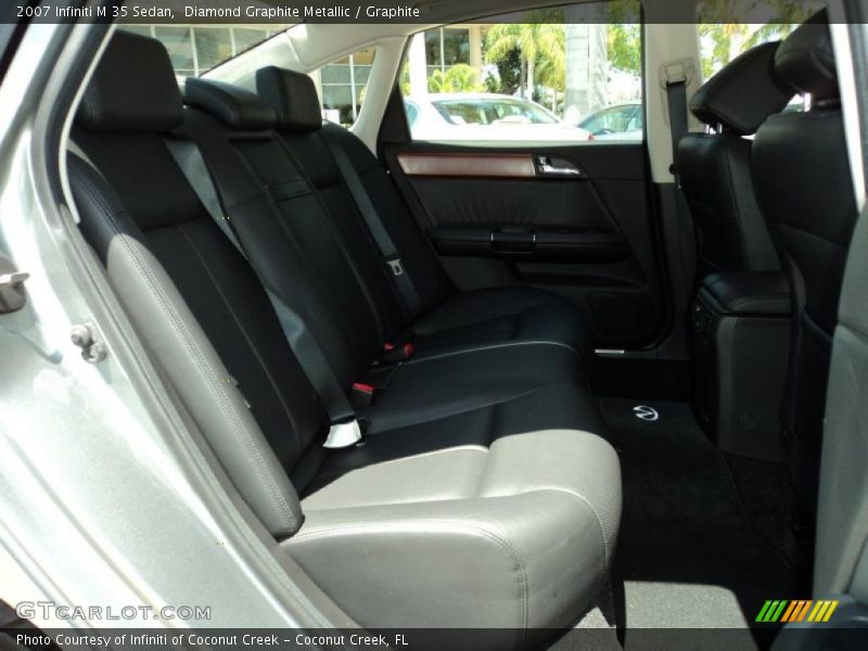 Diamond Graphite Metallic / Graphite 2007 Infiniti M 35 Sedan
