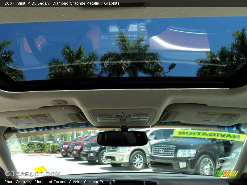 Diamond Graphite Metallic / Graphite 2007 Infiniti M 35 Sedan