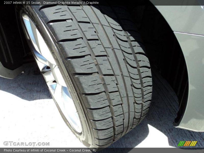 Diamond Graphite Metallic / Graphite 2007 Infiniti M 35 Sedan