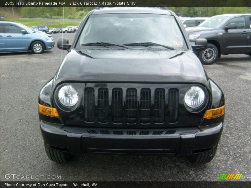 Black Clearcoat / Medium Slate Gray 2005 Jeep Liberty Renegade 4x4