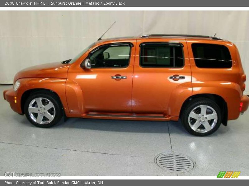 Sunburst Orange II Metallic / Ebony Black 2008 Chevrolet HHR LT
