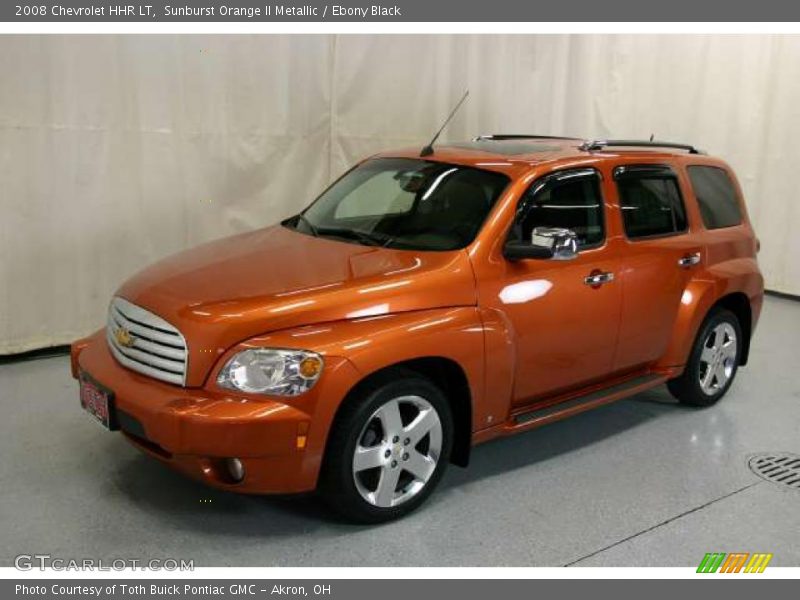 Sunburst Orange II Metallic / Ebony Black 2008 Chevrolet HHR LT