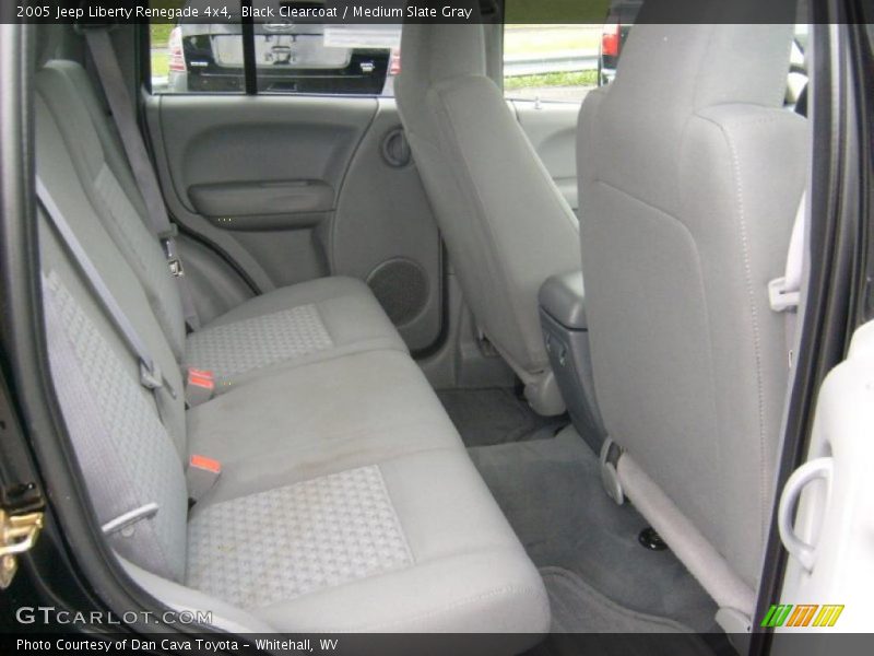 Black Clearcoat / Medium Slate Gray 2005 Jeep Liberty Renegade 4x4