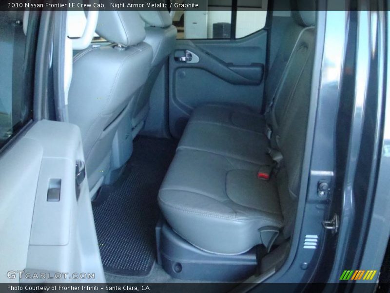 Night Armor Metallic / Graphite 2010 Nissan Frontier LE Crew Cab
