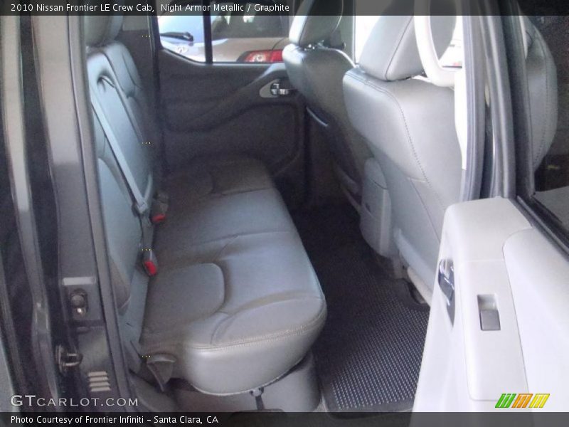 Night Armor Metallic / Graphite 2010 Nissan Frontier LE Crew Cab