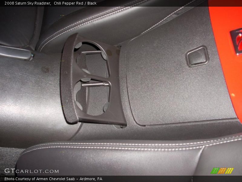 Chili Pepper Red / Black 2008 Saturn Sky Roadster
