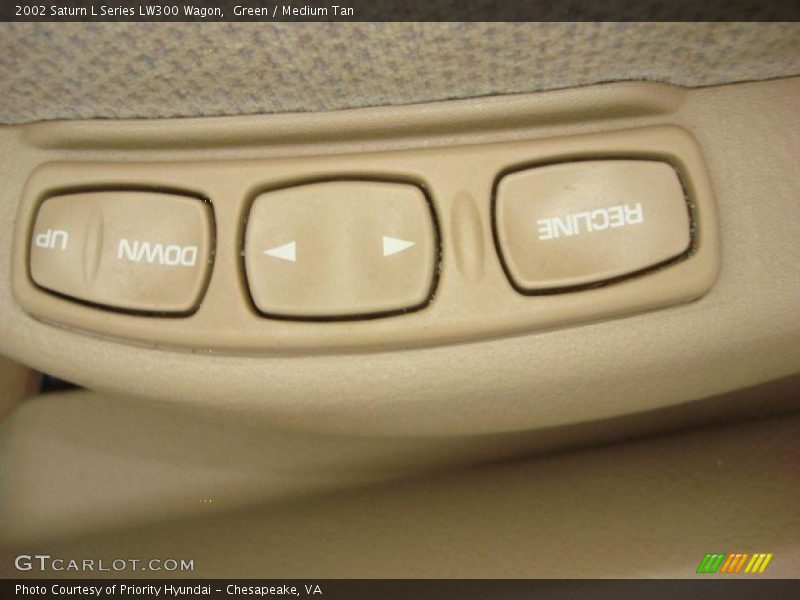 Controls of 2002 L Series LW300 Wagon