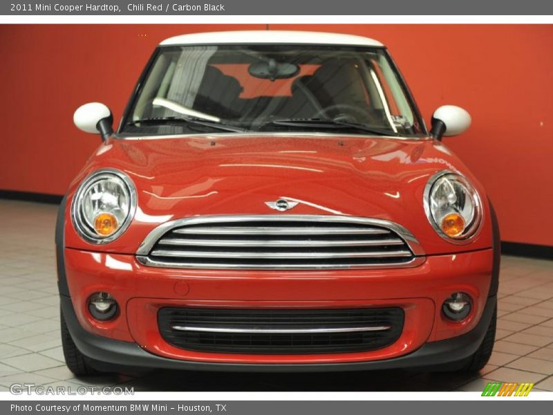 Chili Red / Carbon Black 2011 Mini Cooper Hardtop