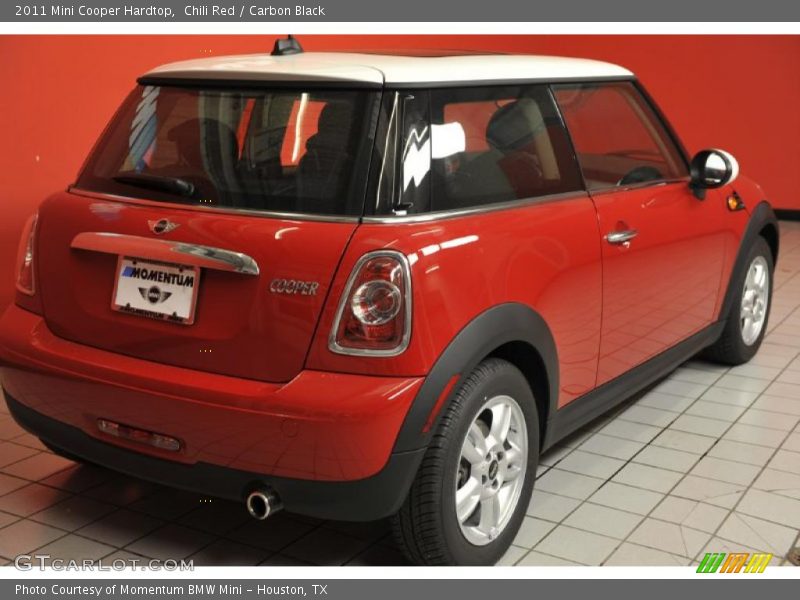 Chili Red / Carbon Black 2011 Mini Cooper Hardtop