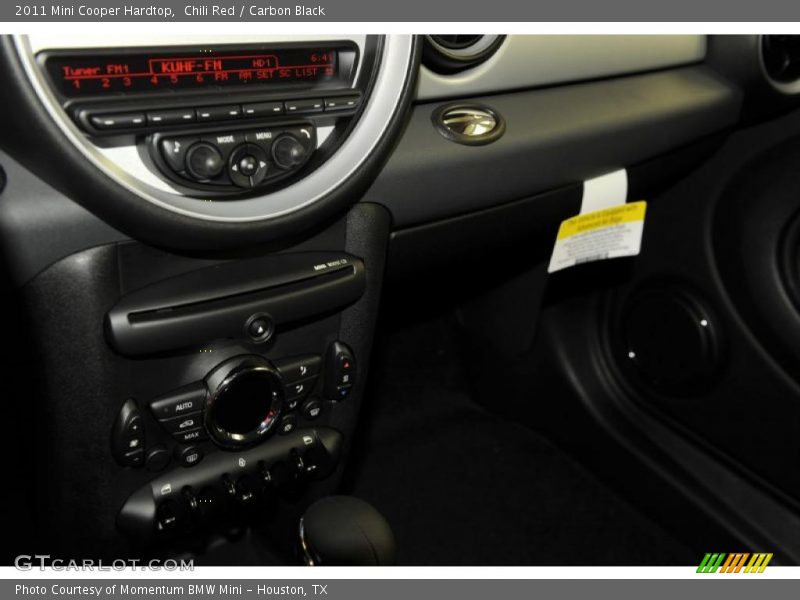 Chili Red / Carbon Black 2011 Mini Cooper Hardtop