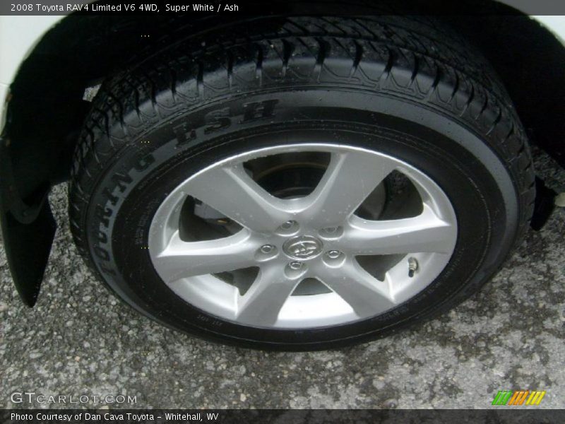Super White / Ash 2008 Toyota RAV4 Limited V6 4WD