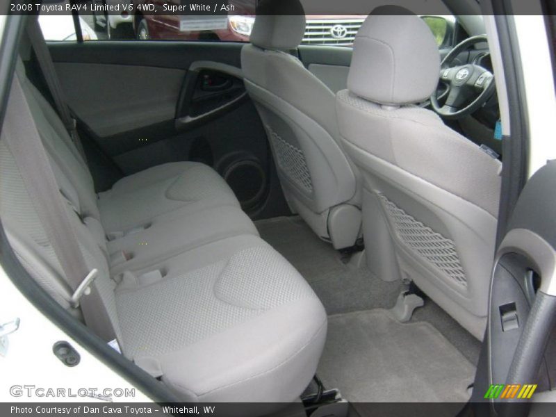 Super White / Ash 2008 Toyota RAV4 Limited V6 4WD