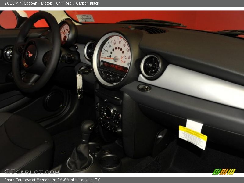 Chili Red / Carbon Black 2011 Mini Cooper Hardtop